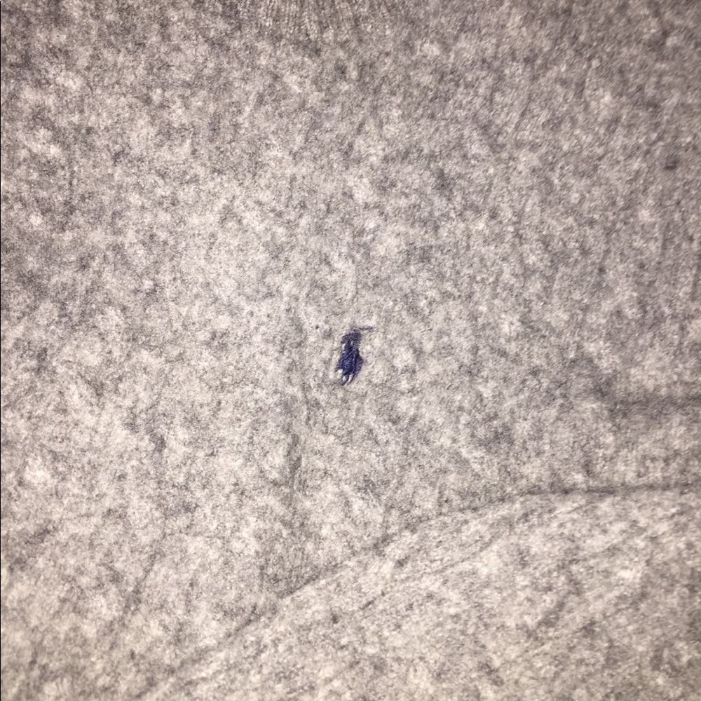 lambs wool Cropped polo crew sweater - Picture 4 of 5
